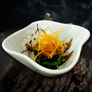麻醬菠菜球